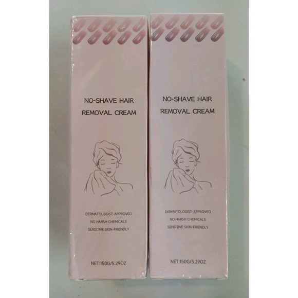 Does not apply Other - Qty 2 Hair Removal Cream No Shave Hair Remover for Women Suitable Sensitive Skin